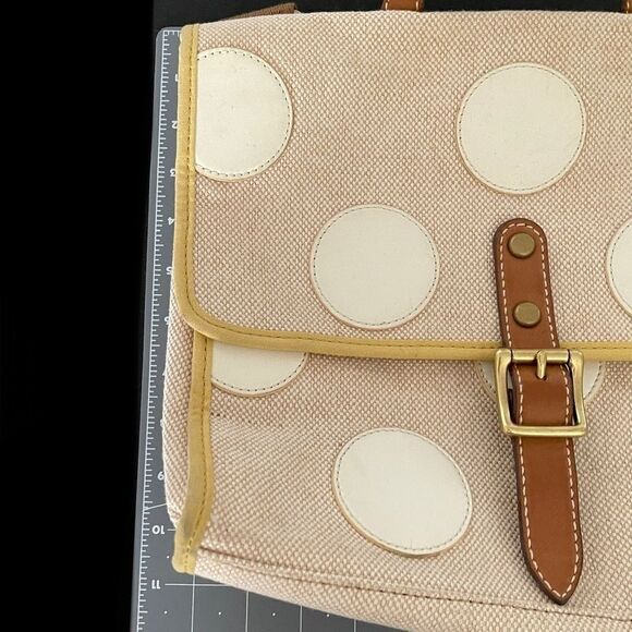 Fossil polka dot messenger bag - Picture 2 of 9